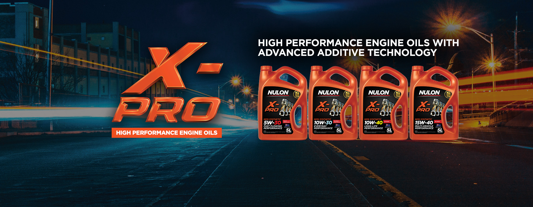 X-Pro High Performance Engine Oils